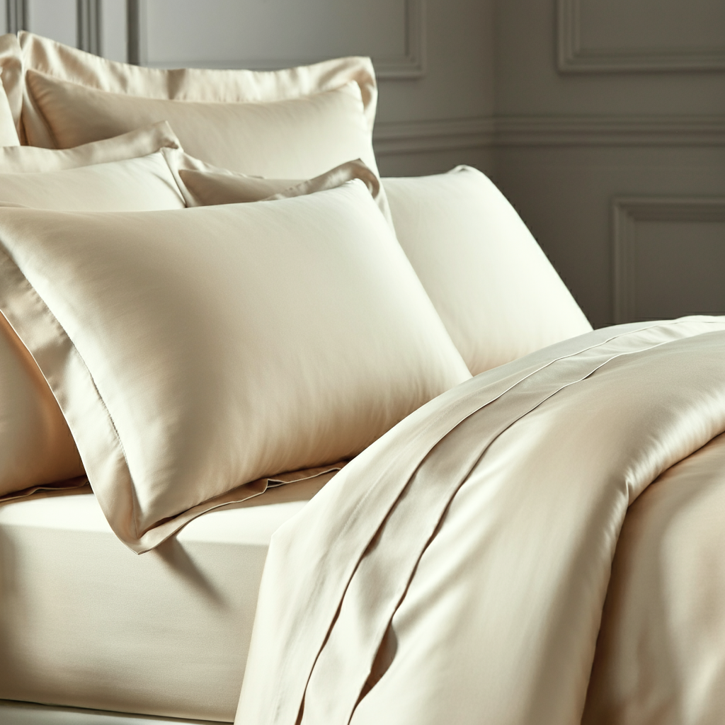 Charm Baumwolle Satin Kissenbezug – für Haus & Wohnen | Finole –…