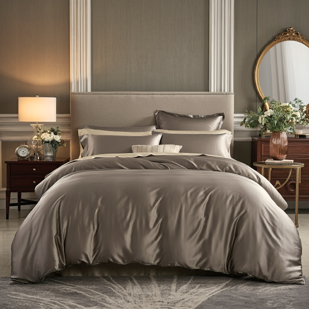 Charm Baumwolle Satin Bettwäsche – für Haus & Wohnen | Finole –…