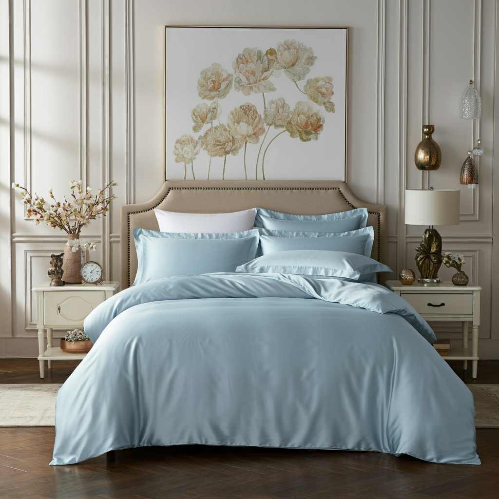 Charm Baumwolle Satin Bettwäsche – für Haus & Wohnen | Finole –…