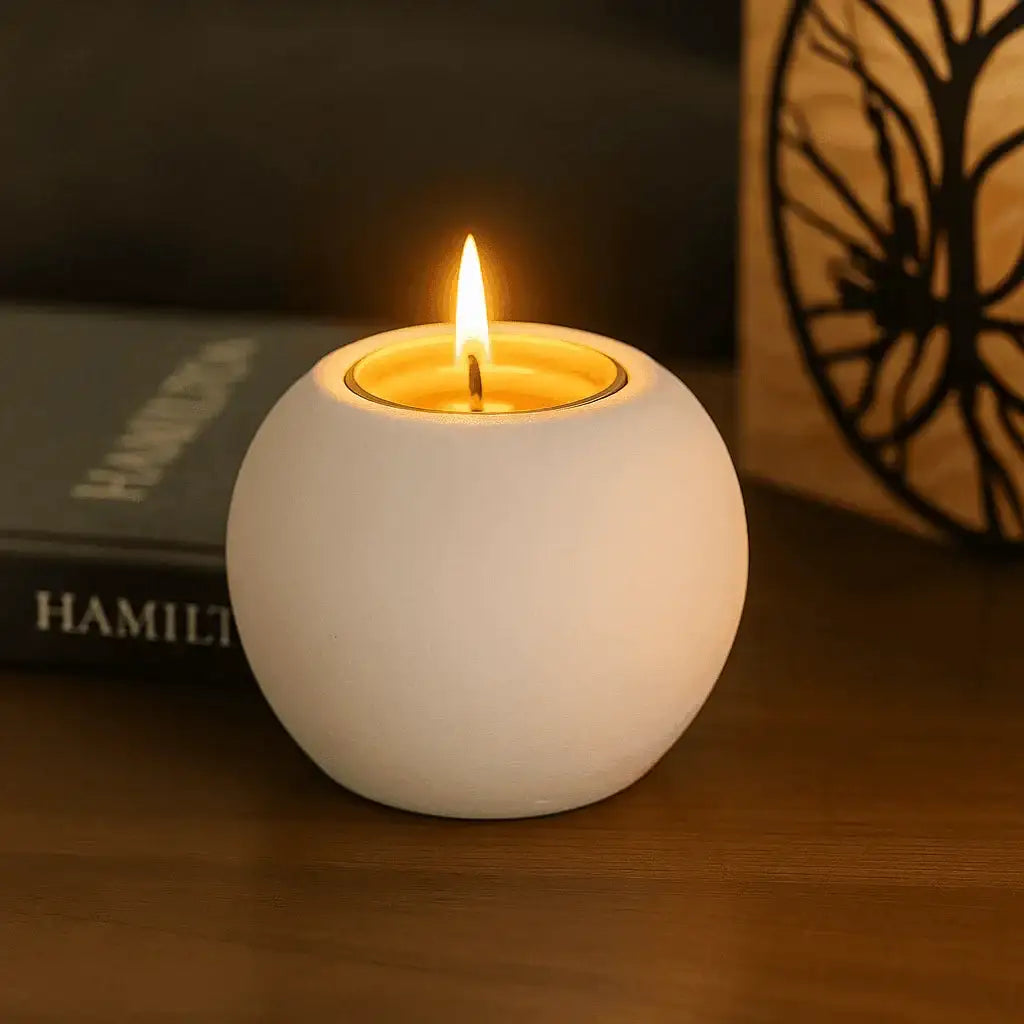 Ein Teelichthalter mit Gewicht – für Rituale, DIY & echte Atmosphäre