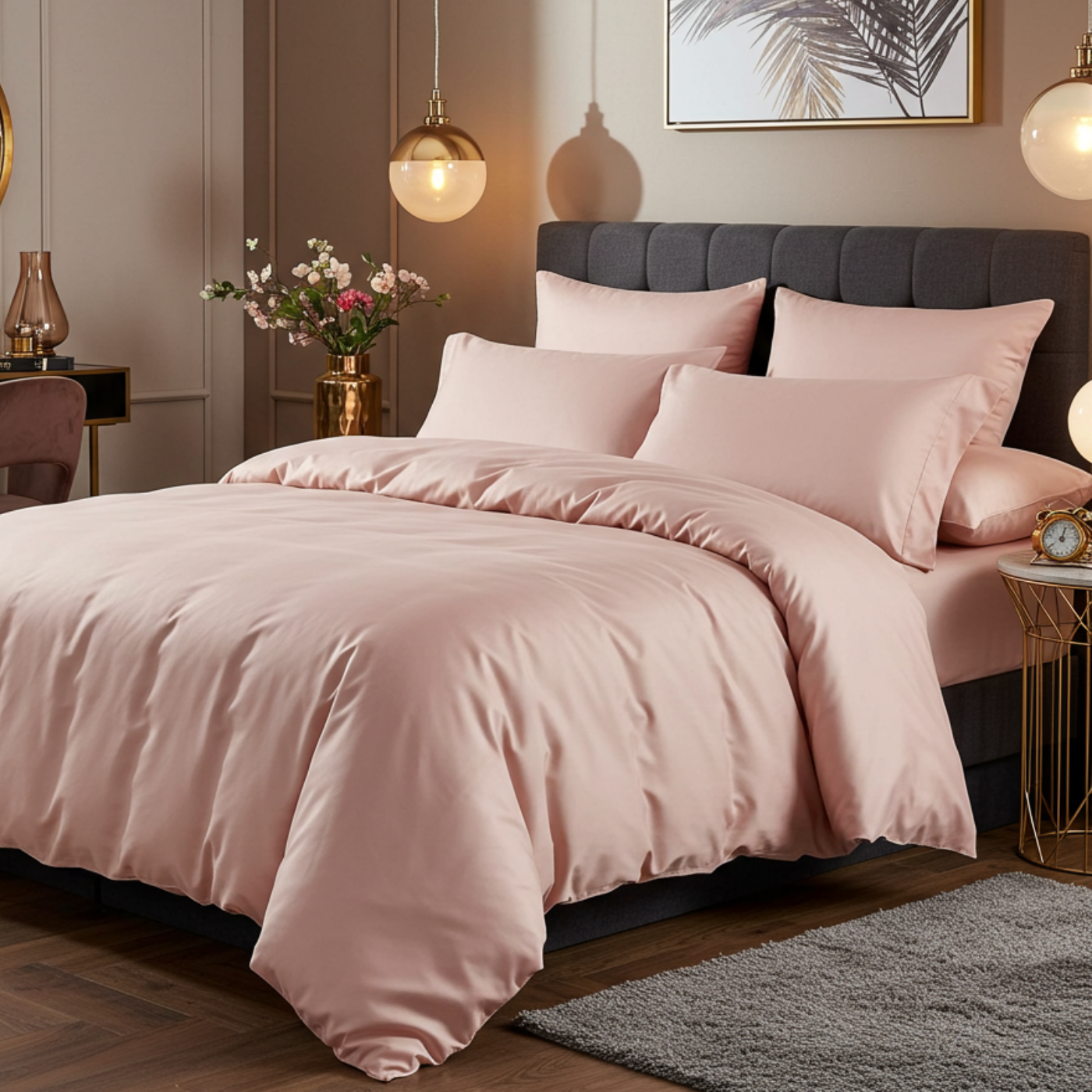 Charm Baumwolle Satin Deckenbezug – für Haus & Wohnen | Finole –…