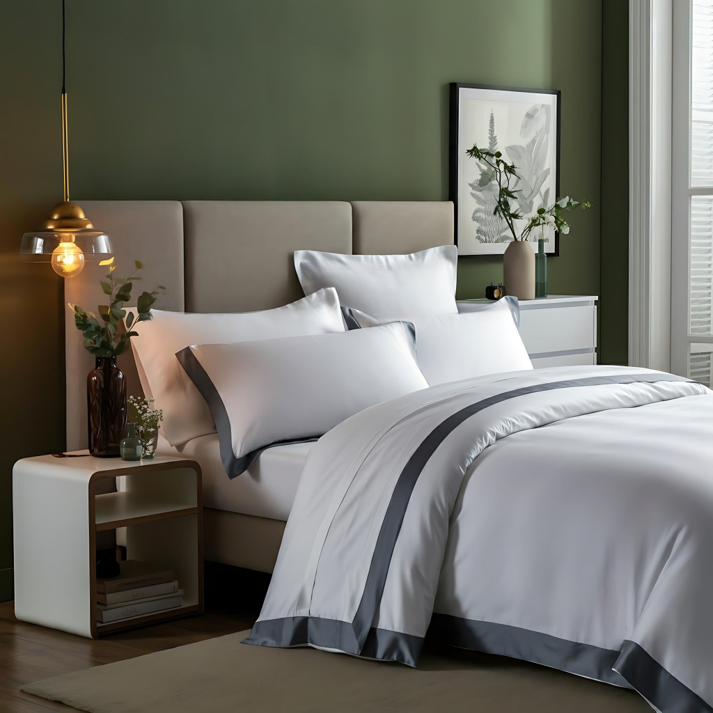 Eklipse Baumwolle Satin Kissenbezug – für Haus & Wohnen | Finole –…