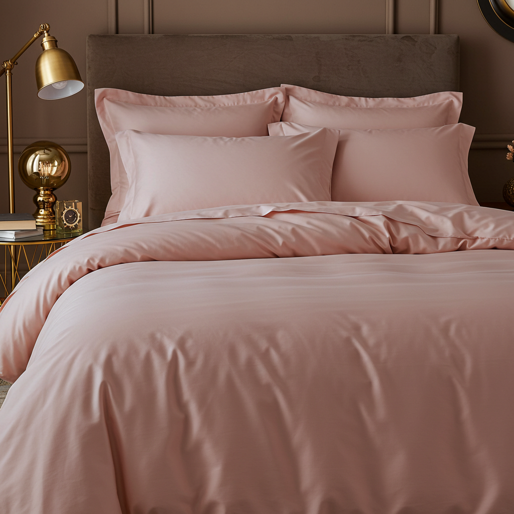 Charm Baumwolle Satin Spannbettlaken