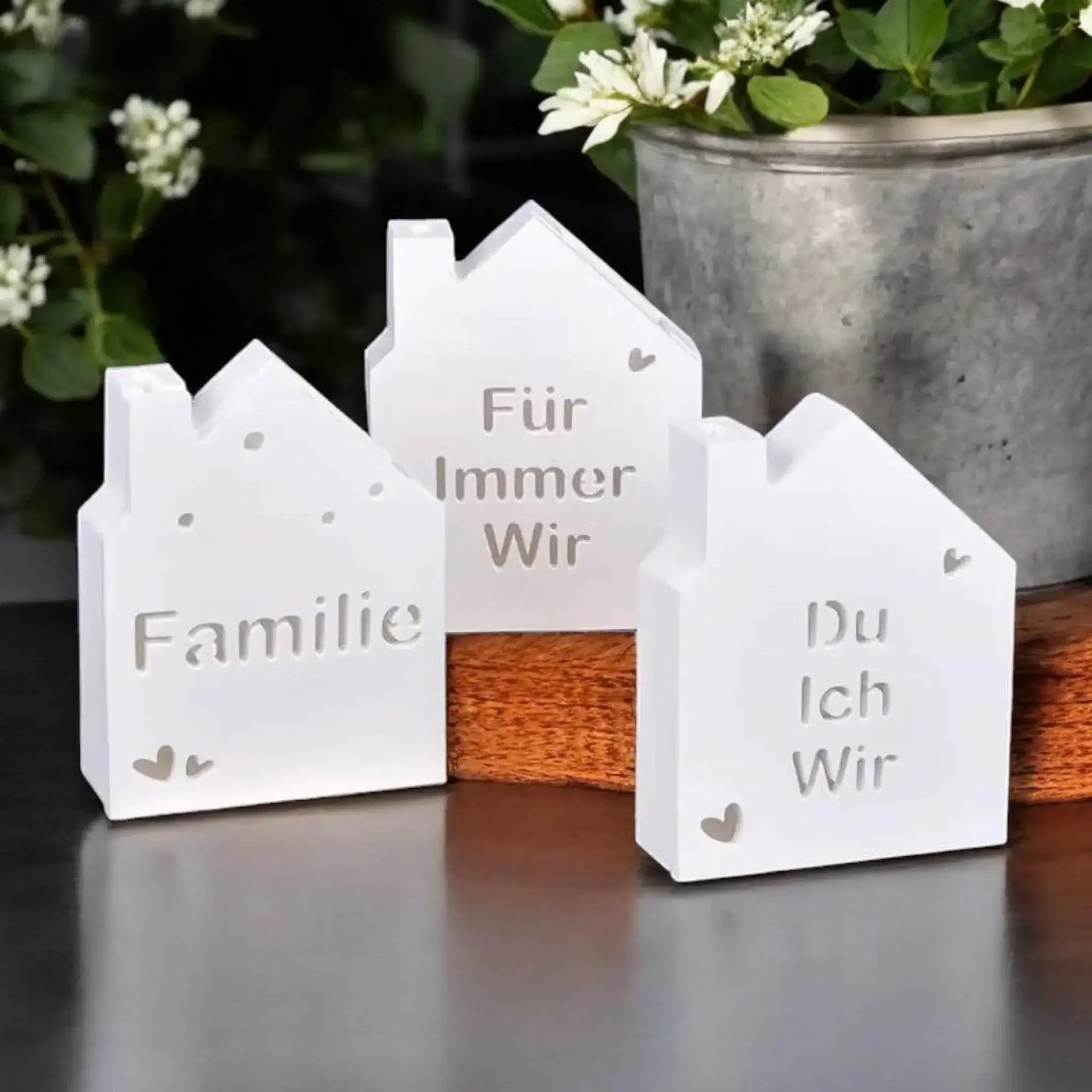 Ersatz-Frontplatte für Licht-Dekohäuser – Wechselbare Designs für kreative Leuchtdeko